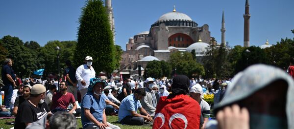 L'ancienne basilique Sainte-Sophie reconvertie en mosquée - Sputnik Afrique