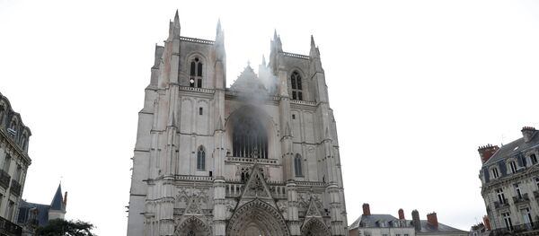 Incendie dans la cathédrale de Nantes - Sputnik Afrique