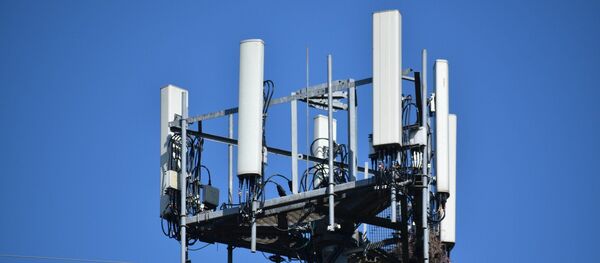 Une antenne-relais 5G Une antenne-relais 5G - Sputnik Afrique