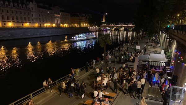 Paris le soir, Pont au Change, 24 juillet 2020 - Sputnik Afrique