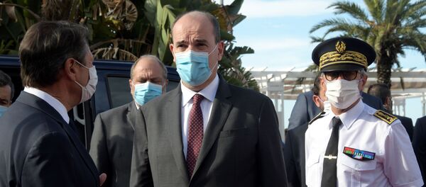 Jean Castex lors de sa visite à Nice, le 25 juillet - Sputnik Afrique
