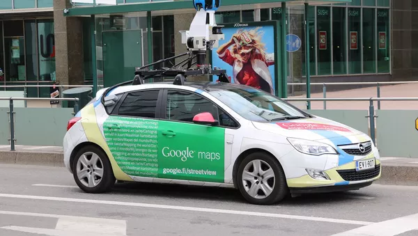 Une voiture Google Maps - Sputnik Afrique