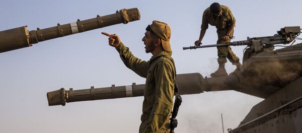 Des soldats israéliens dans les hauteurs du Golan contrôlées par Israël
 - Sputnik Afrique