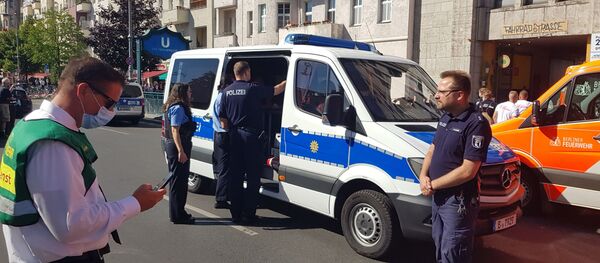 Des braqueurs font plusieurs blessés dans un centre commercial de Berlin, 31 juillet 2020  - Sputnik Afrique