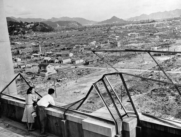 Hiroshima après l’explosion de la bombe «Little Boy» - Sputnik Afrique