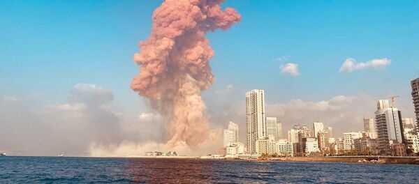 Explosions près du port de Beyrouth, 4 août 2020 - Sputnik Afrique