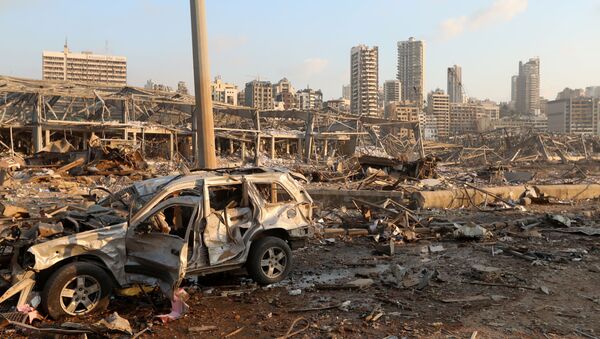 Explosions près du port de Beyrouth, 4 août 2020 - Sputnik Afrique