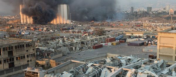 Explosions près du port de Beyrouth, 4 août 2020 - Sputnik Afrique