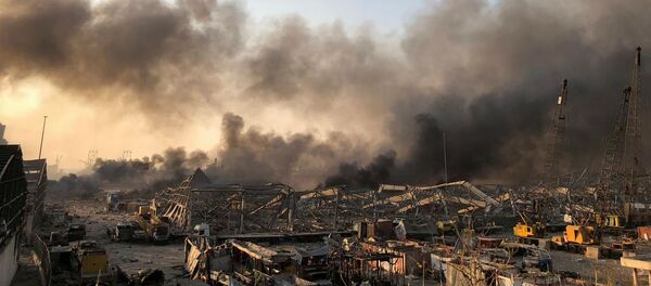 Explosions près du port de Beyrouth, 4 août 2020 - Sputnik Afrique