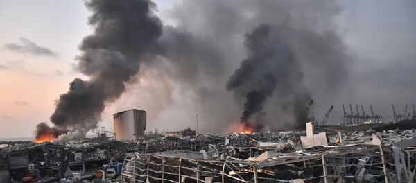 Explosions près du port de Beyrouth, 4 août 2020 - Sputnik Afrique