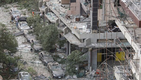 Beyrouth après la double explosion - Sputnik Afrique