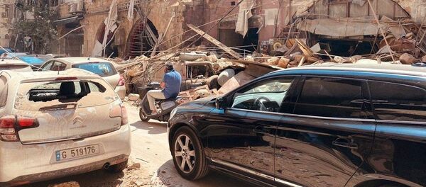 Beyrouth après les explosions, 5 août 2020 - Sputnik Afrique