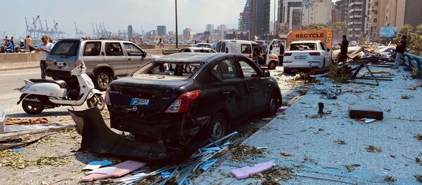 Beyrouth après les explosions, 5 août 2020 - Sputnik Afrique