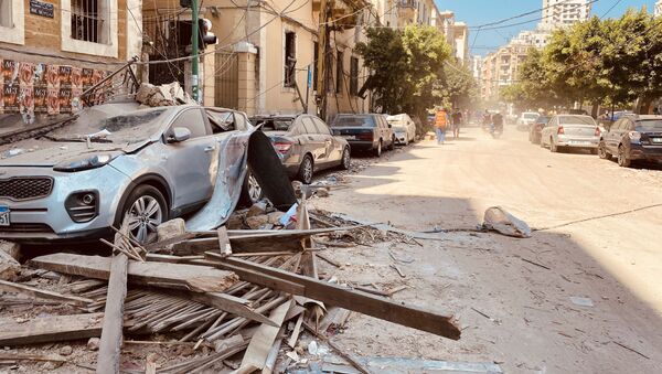 Beyrouth après les explosions, 5 août 2020 - Sputnik Afrique