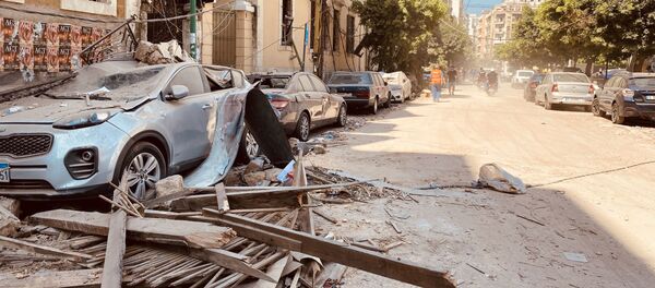 Beyrouth après les explosions, 5 août 2020 Beyrouth après les explosions, 5 août 2020 - Sputnik Afrique