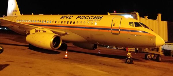 Le premier des cinq avions que prévoit d’envoyer le ministère russe des Situations d’urgence à Beyrouth vient de se poser dans la capitale libanaise - Sputnik Afrique