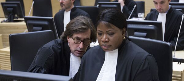 La procureure Fatou Bensouda lors du premier procès de l'ancien Président ivoirien Laurent Gbagbo. - Sputnik Afrique