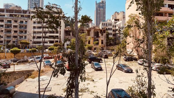 Beyrouth au lendemain de l'explosion de nitrate d'ammonium dans le port (août 2020) - Sputnik Afrique