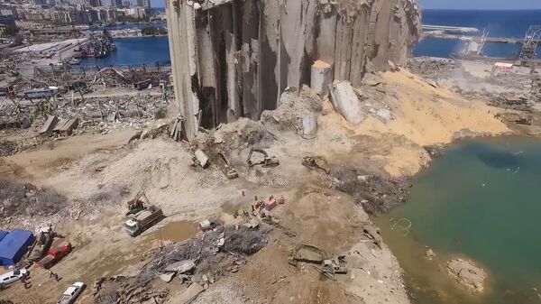 Le port de Beyrouth après l’explosion - Sputnik Afrique