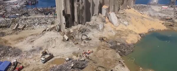 Le port de Beyrouth après l’explosion - Sputnik Afrique