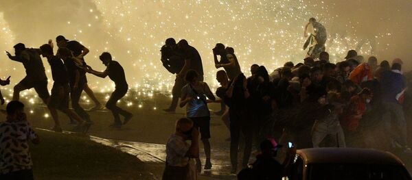 Manifestation à Minsk, 9 août 2020 - Sputnik Afrique