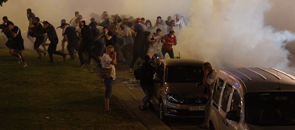 Manifestation à Minsk, 9 août 2020 - Sputnik Afrique