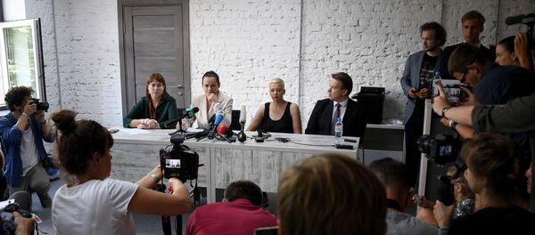 L’équipe de la candidate Svetlana Tikhanovskaïa  - Sputnik Afrique