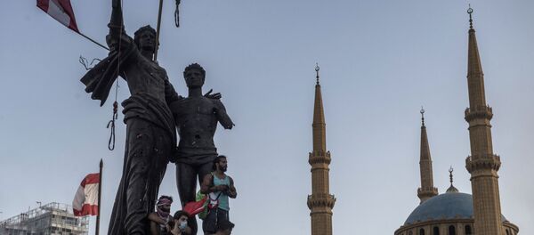 Manifestations au Liban, le 8 août 2020 - Sputnik Afrique