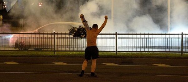Manifestation à Minsk, 10 août 2020 - Sputnik Afrique