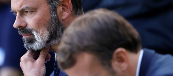 Emmanuel Macron et Édouard Philippe - Sputnik Afrique
