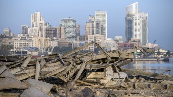 Beyrouth après l'explosion - Sputnik Afrique