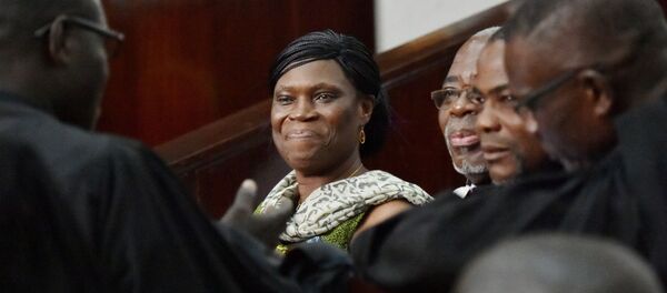 Simone Gbagbo lors de son procès à Abidjan en 2016. - Sputnik Afrique