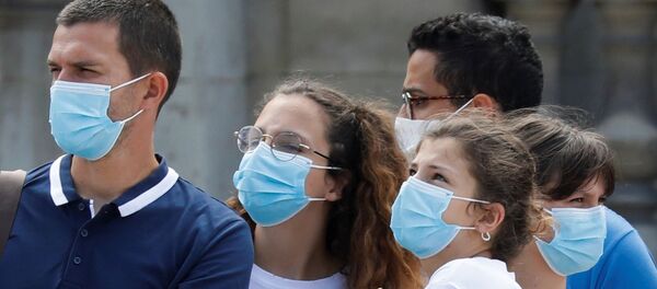 port du masque - Sputnik Afrique