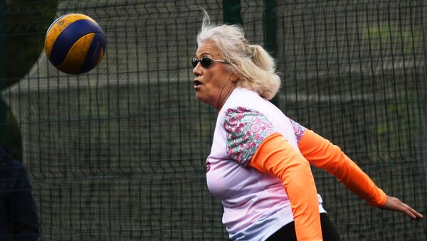 Une retraitée fait du sport - Sputnik Afrique