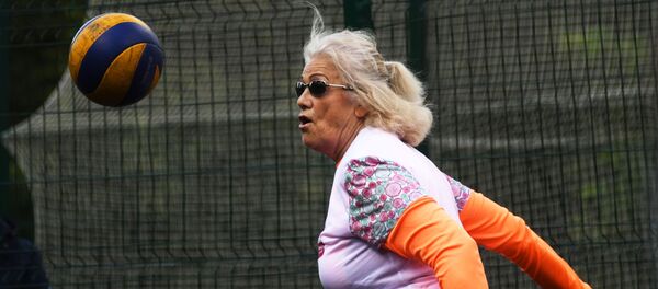 Une retraitée fait du sport - Sputnik Afrique
