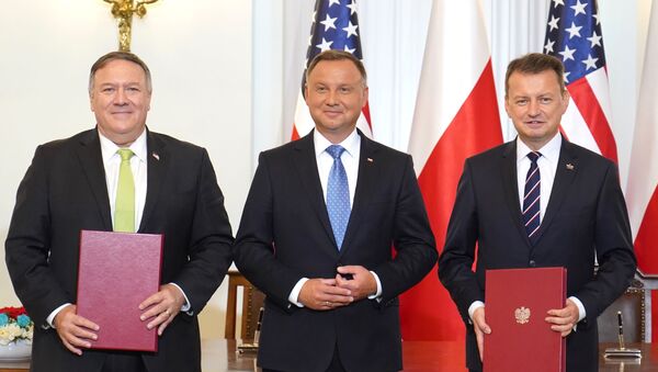 La Pologne et les États-Unis signent un accord de coopération en matière de défense - Sputnik Afrique