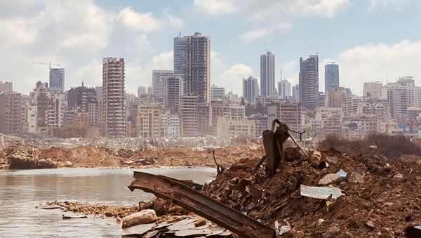 Beyrouth après l'explosion  - Sputnik Afrique