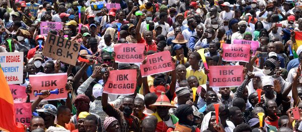 Manifestation du M5-RFP, le 5 juin 2020 - Sputnik Afrique