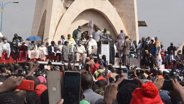 Manifestation du M5-RFP du 5 juin 2020 à Bamako (Mali). - Sputnik Afrique