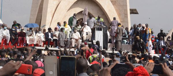 Manifestation du M5-RFP du 5 juin 2020 à Bamako (Mali). - Sputnik Afrique