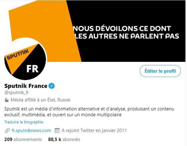 Visé par Twitter, Sputnik France disparaît des résultats de recherche Visé par Twitter, Sputnik France disparaît des résultats de recherche - Sputnik Afrique