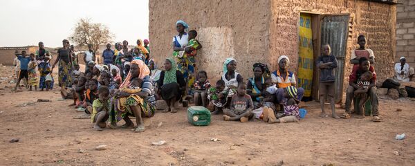 Un camp de réfugiés au Birkina Faso - Sputnik Afrique