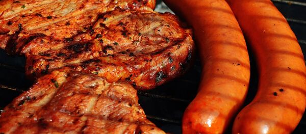 Viande grillée et transformée - Sputnik Afrique