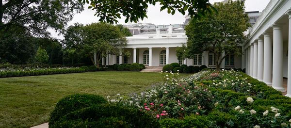 La roseraie de la Maison-Blanche renouvelée, le 22 août - Sputnik Afrique
