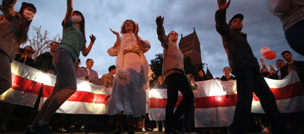Meeting d'opposition à Minsk - Sputnik Afrique