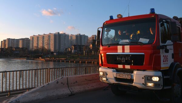 Véhicule de pompiers, Moscou / image d'illustration - Sputnik Afrique