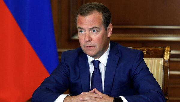 Dmitri Medvedev, vice-président du Conseil de sécurité de Russie - Sputnik Afrique