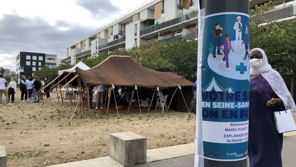 Une action Prévention Santé à Stains, en Seine-Saint-Denis - Sputnik Afrique