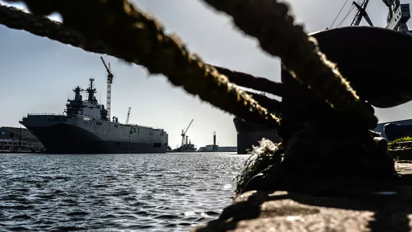 Bâtiment de guerre de classe Mistral - Sputnik Afrique