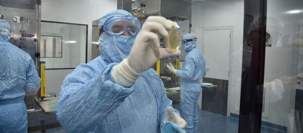 Photo de l'un des laboratoires de recherche de la société pharmaceutique Sothema qui accompage le Maroc dans cette opération inédite. - Sputnik Afrique